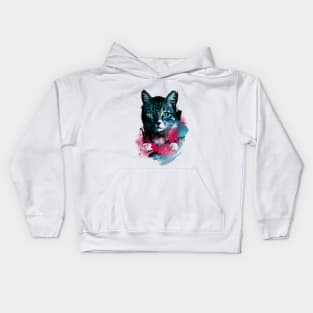 Galaxy Cat Kids Hoodie